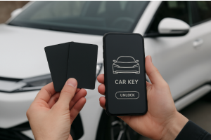 Keycards en smartphone sleutels bij Aziatische EV’s