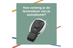 Hoe verleng je de levensduur van je autosleutel?