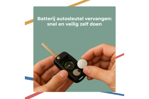 Batterij autosleutel vervangen: snel en veilig zelf doen