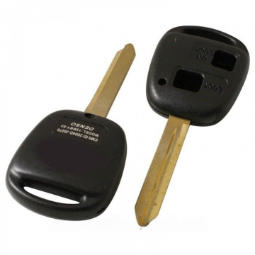 Toyota 2-knops sleutelbehuizing - sleutelbaard punt (+/- 48mm) Image