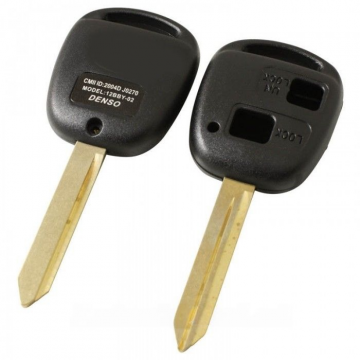 Toyota 2-knops sleutelbehuizing - sleutelbaard punt (+/- 48mm) Image