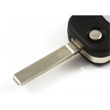 Nissan 2-knops klapsleutel - sleutelbaard recht Image