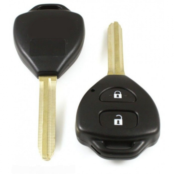 Toyota 2-knops sleutelbehuizing - sleutelbaard punt (+/- 47mm) Image