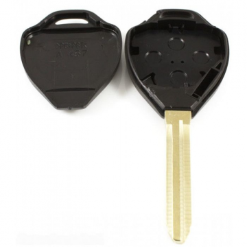 Toyota 2-knops sleutelbehuizing - sleutelbaard punt (+/- 47mm) Image