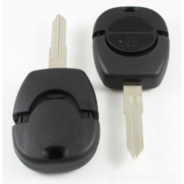 Nissan 2-knops sleutelbehuizing - sleutelbaard punt (met verbreding) Image