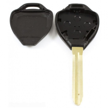 Toyota 3-knops sleutelbehuizing - sleutelbaard punt (+/- 48mm) Image