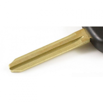 Toyota 2-knops sleutelbehuizing met uitsparing lampje - sleutelbaard punt (+/- 45mm) Image