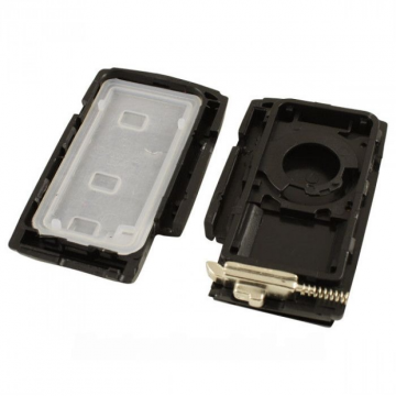 Toyota 3-knops Smart Key behuizing - sleutelbaard punt Image