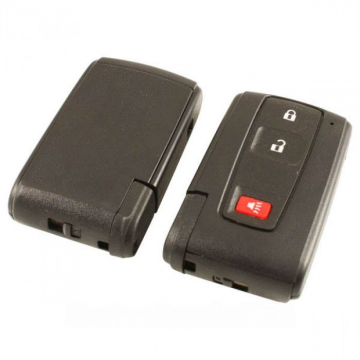 Toyota 2-knops Smart Key behuizing met paniek knop Image