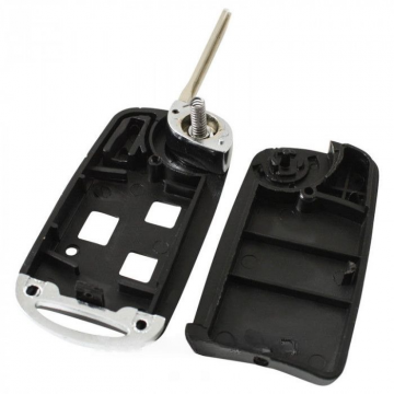 Toyota 3-knops klapsleutel - sleutelbaard punt met inkeping links (ombouwset) Image