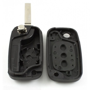 Nissan 3-knops klapsleutel - sleutelbaard recht Image
