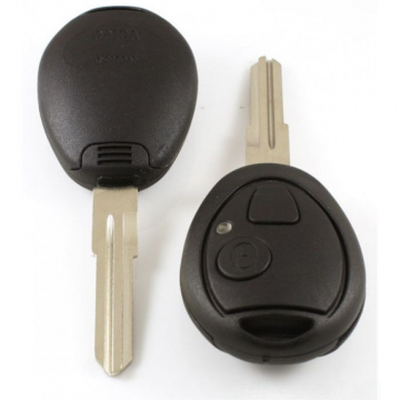 Mini 2-knops sleutelbehuizing - sleutelbaard met punt Image