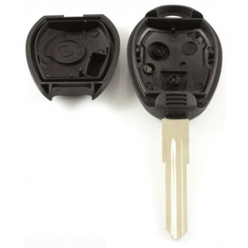 Mini 2-knops sleutelbehuizing - sleutelbaard met punt Image