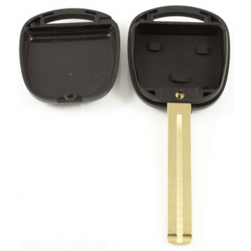 Toyota 3-knops sleutelbehuizing - sleutelbaard recht (+/- 46mm) Image