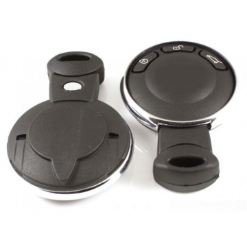 Mini 3-knops smart key met elektronica 433MHZ - PCF7945 transponder - 66123456367 Image