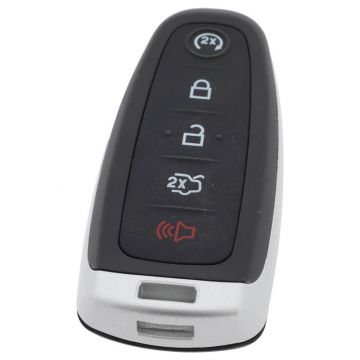 Ford 4-knops smart key met paniek knop met elektronica 434MHZ - PCF7953 transponder