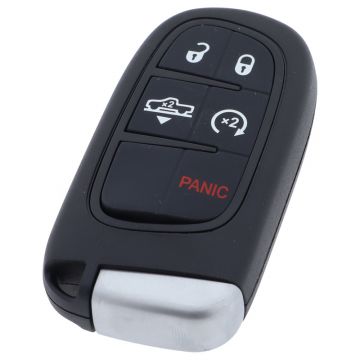 Chrysler 4-knops Smart Key met paniek knop met elektronica - PCF7945M - GQ4 54T