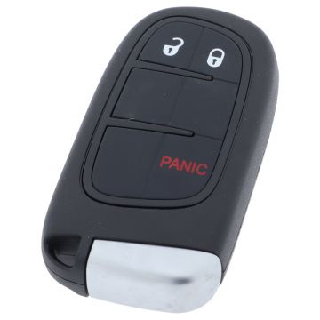 Chrysler 2-knops Smart Key met paniek knop met elektronica - PCF7945M - Hitag AES -  GQ4 54T