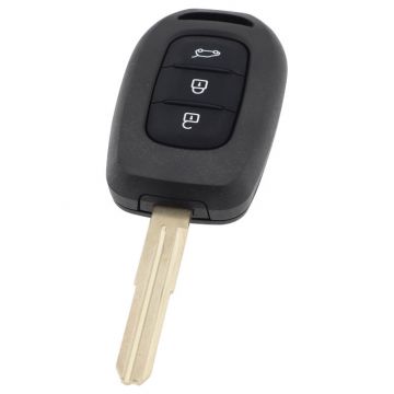 Dacia 3-knops sleutelbehuizing met elektronica - PCF7961M - K11