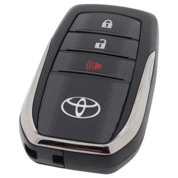 Toyota 2-knops Smart Key met paniek met elektronica - 8A transponder 