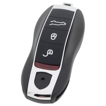 Porsche 3-knops smart key met elektronica 433MHZ - PCF7945 PC1800 transponder - HU66 - Non-Keyless