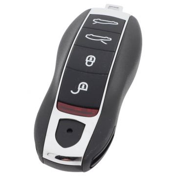 Porsche 4-knops smart key met elektronica 433MHZ - PCF7945 PC1800 transponder - HU66 - Non-Keyless