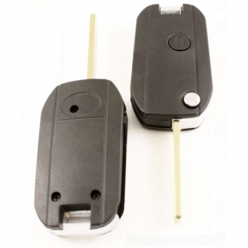 Mini 2-knops klapsleutel - sleutelbaard recht (ombouwset) Image