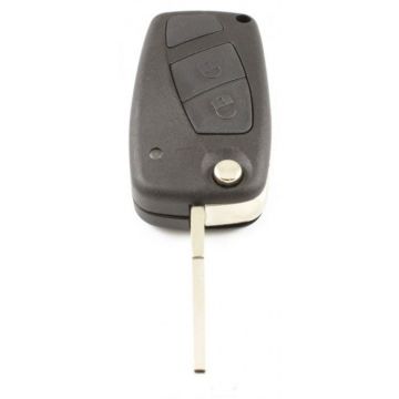 Fiat 2-knops klapsleutel - sleutelbaard recht (model 2)