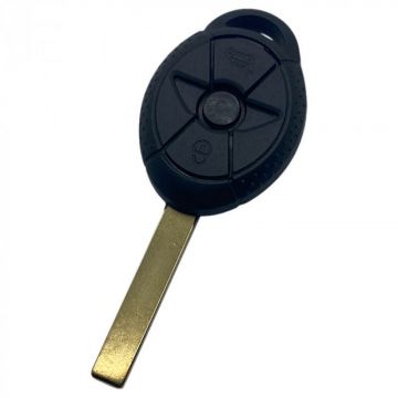 Mini 3-knops sleutelbehuizing - sleutelbaard recht