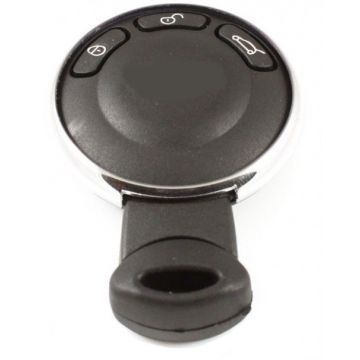Mini ronde 3-knops smart key - sleutelbaard recht