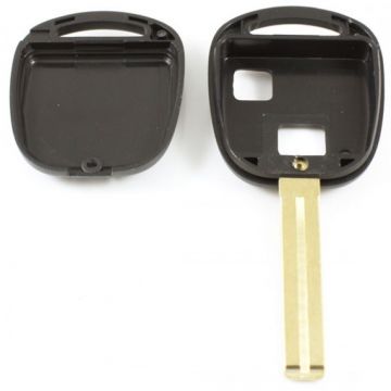 Toyota 2-knops sleutelbehuizing - sleutelbaard recht (+/- 37mm) Image