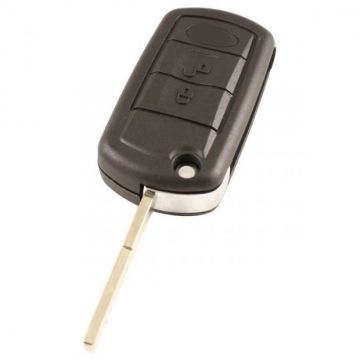 Land Rover 3-knops klapsleutel - sleutelbaard recht met inkeping zijkant