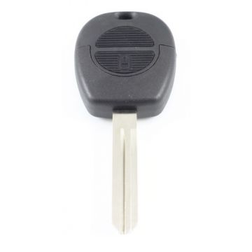 Nissan 2-knops sleutelbehuizing - sleutelbaard punt (zonder verbreding)