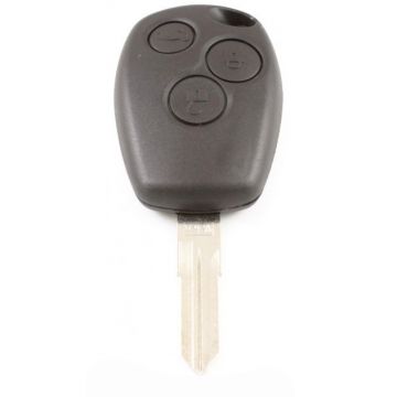Renault 3-knops sleutelbehuizing - sleutelbaard punt