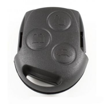 Ford 3-knops sleutelbehuizing - (zonder sleutelbaard)