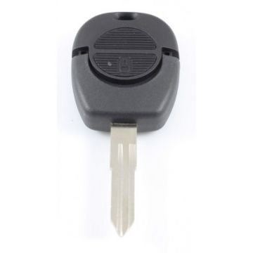 Nissan 2-knops sleutelbehuizing - sleutelbaard punt (met verbreding)