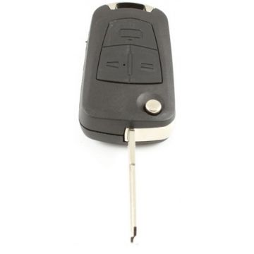 Opel 3-knops klapsleutel - sleutelbaard punt inkeping links