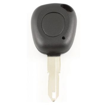 Renault 1-knops sleutelbehuizing rond - sleutelbaard met inkeping in punt (model 1)