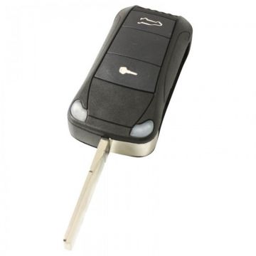 Porsche 2-knops klapsleutel - sleutelbaard recht