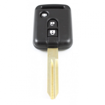 Nissan 3-knops sleutelbehuizing - sleutelbaard punt