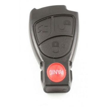 Mercedes 3-knops Smart Key met paniek knop (model 2)