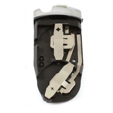 Mercedes Smart Key Behuizing- batterijhouder (chroom)
