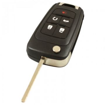 Chevrolet 5-knops klapsleutel - sleutelbaard recht