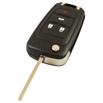Chevrolet 4-knops klapsleutel - sleutelbaard recht