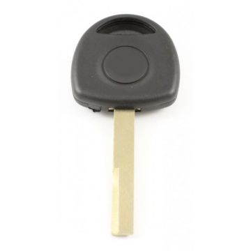 Opel contactsleutel met transponderhouder - sleutelbaard recht
