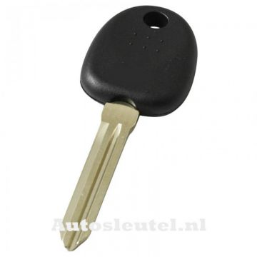 Hyundai contactsleutel - sleutelbaard punt met inkeping rechts (model 3)