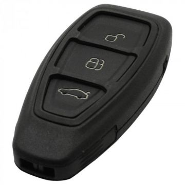 Ford 3-knops Smart Key - sleutelbaard recht