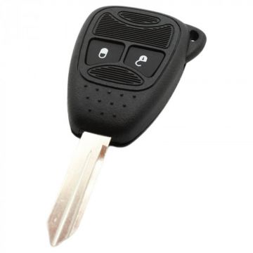 Chrysler 2-knops sleutelbehuizing - sleutelbaard punt (model 2)