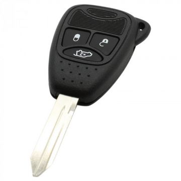 Chrysler 3-knops sleutelbehuizing - sleutelbaard punt (model 4)