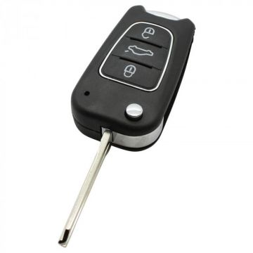 Hyundai 3-knops klapsleutel - sleutelbaard punt met inkeping links (model 2)